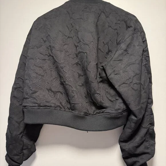 Nike Bomber Naomi Osaka Tennis Cropped Jacket Black Medium - Picture 8 of 8